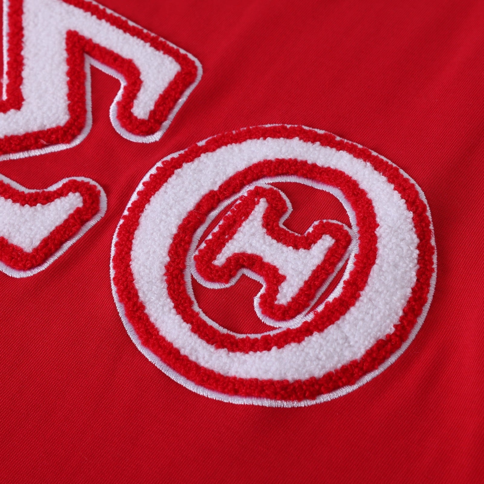 Delta Red Chenille Premium Raglan Shirt