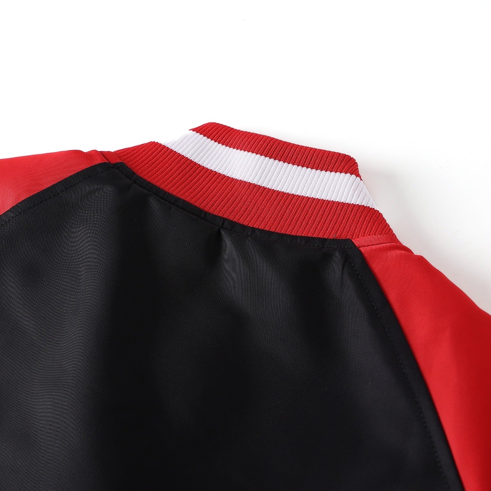 Black Delta Bomber Jacket Custom Lining