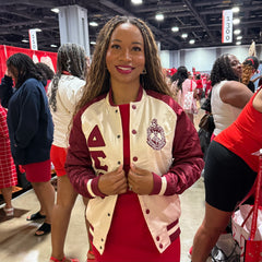 Delta Cream Bomber Jacket