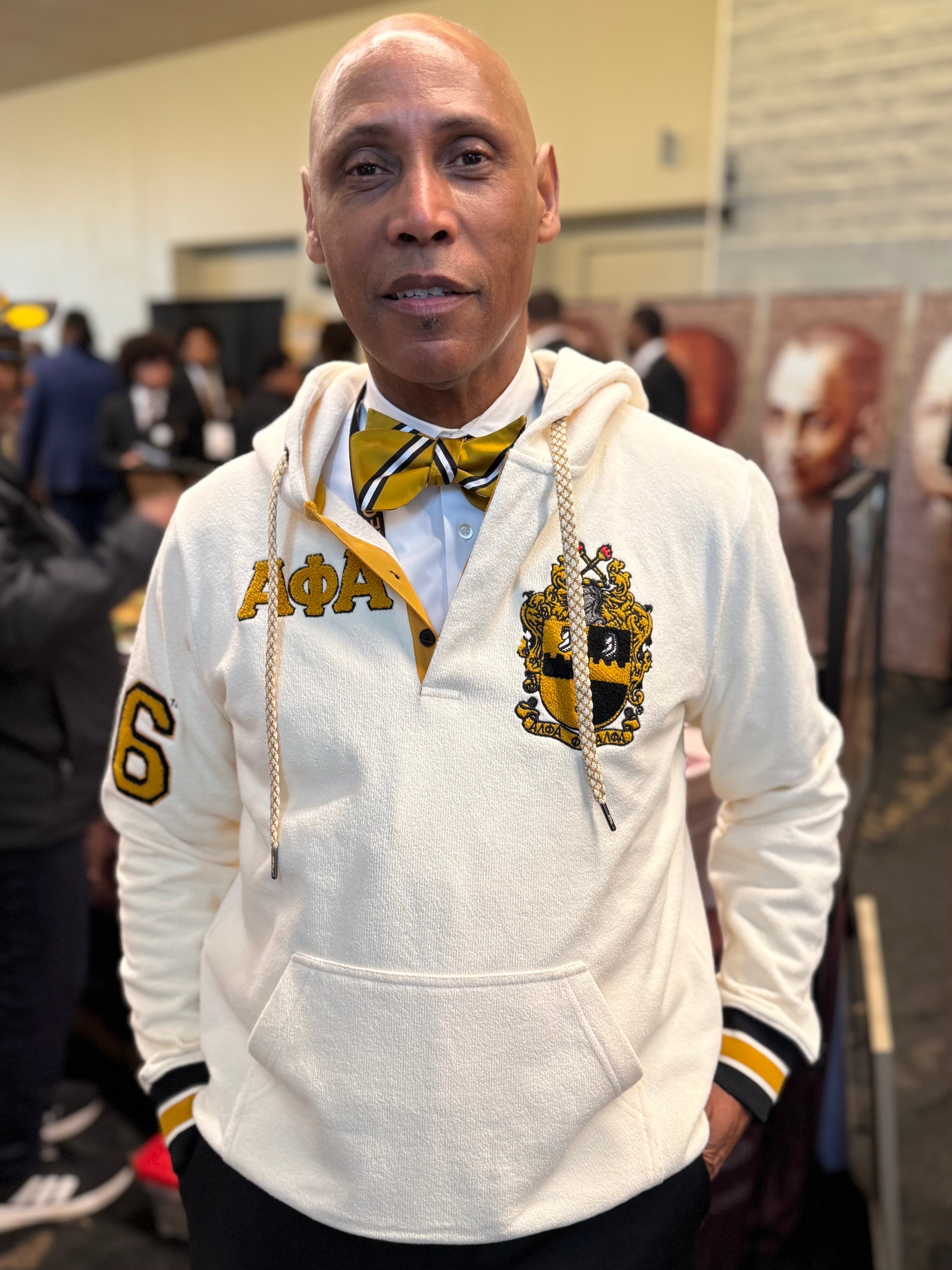 Alpha Neutral Qtr Button-Up Hoodie