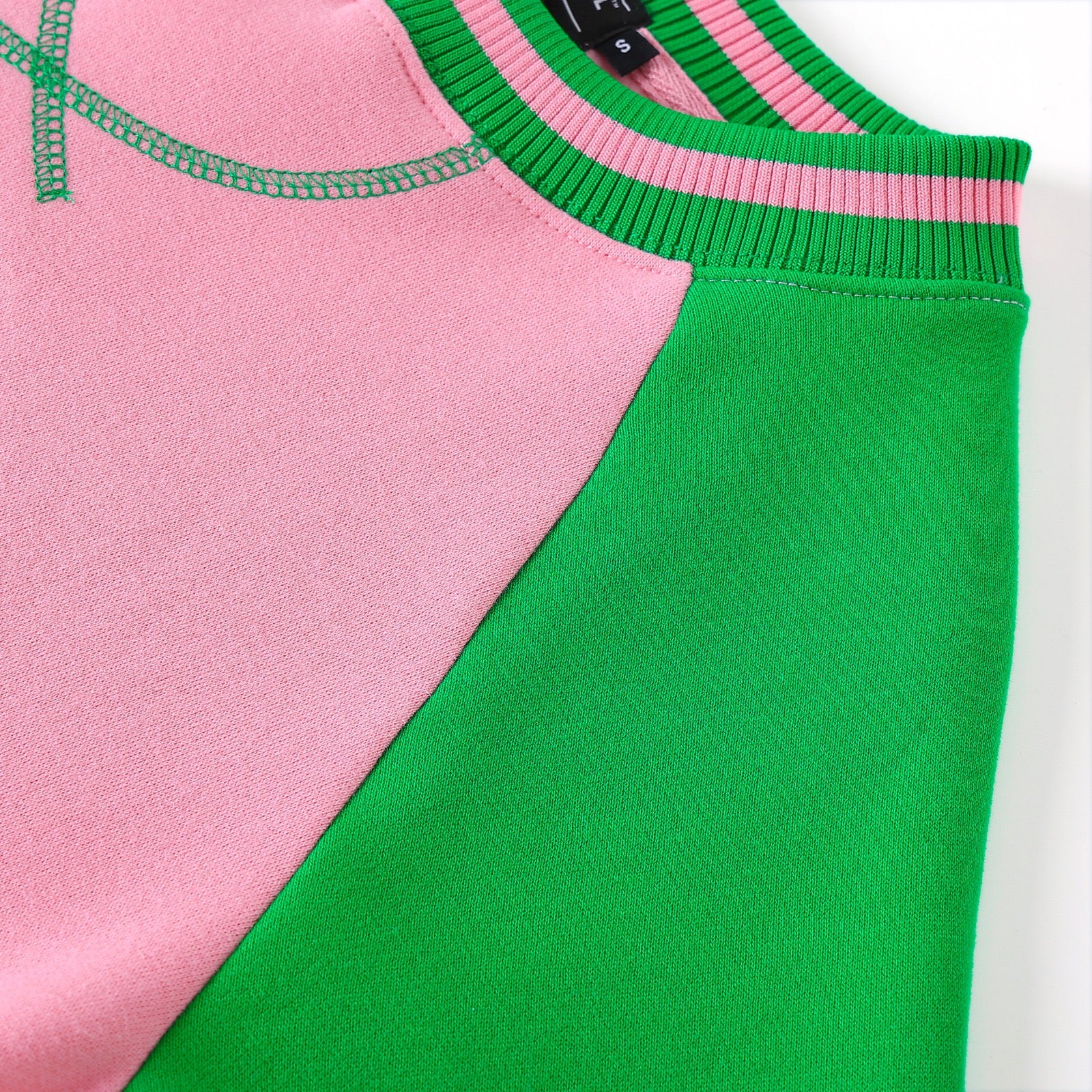 AKA Pink Crest Chenille Crewneck (Unisex Size)