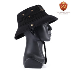 Alpha Black Boonie Hat