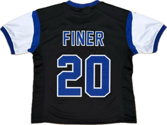 Zeta Black Football Jersey