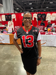 Delta Black Football Jersey