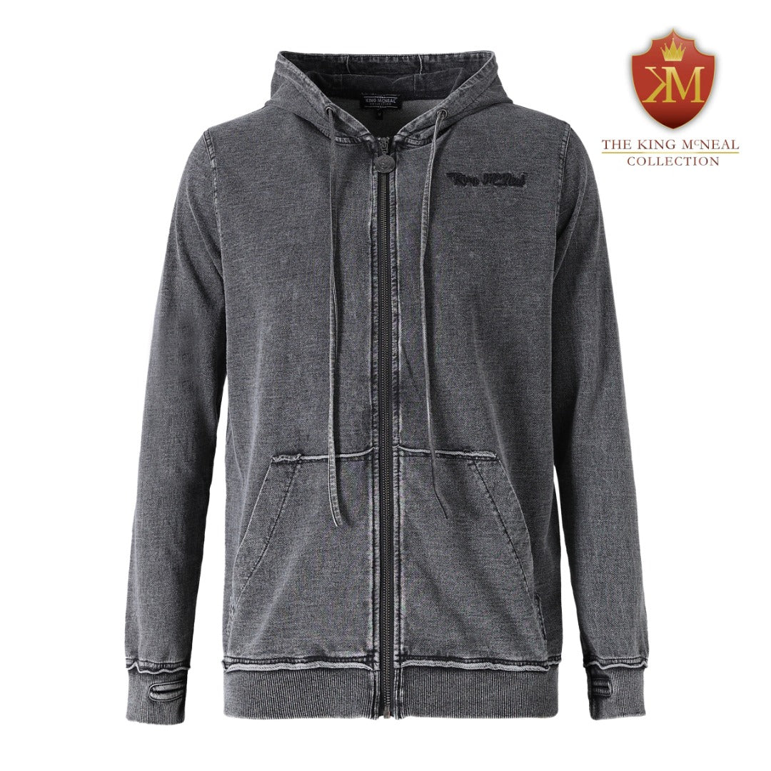 King McNeal Black Denim Jacket