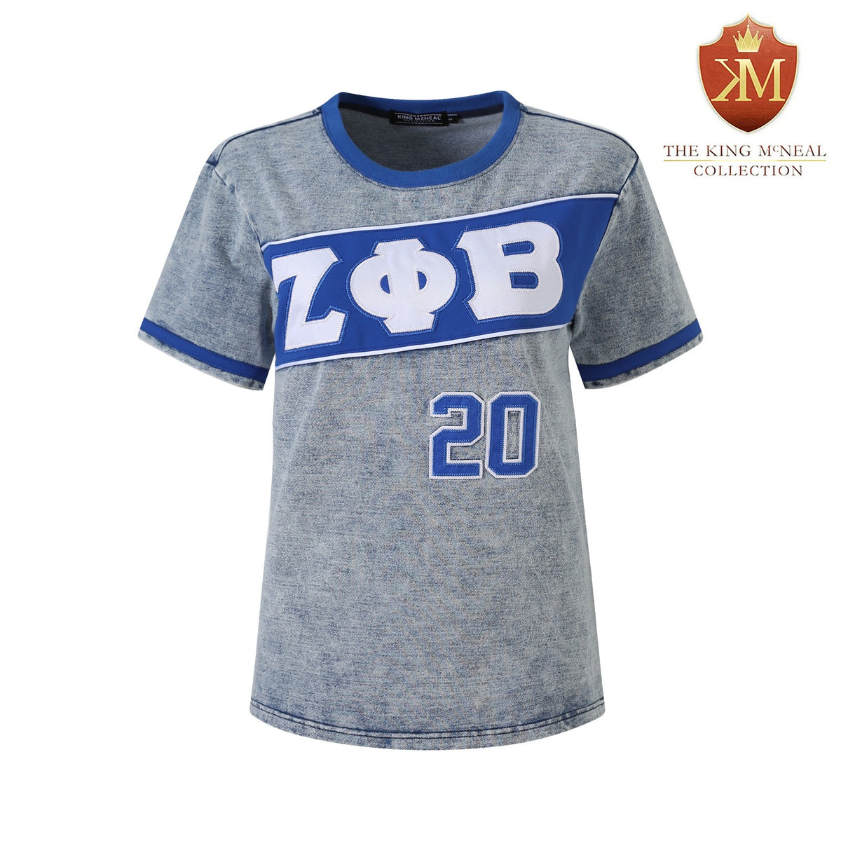Zeta Premium Denim Jersey Shirt