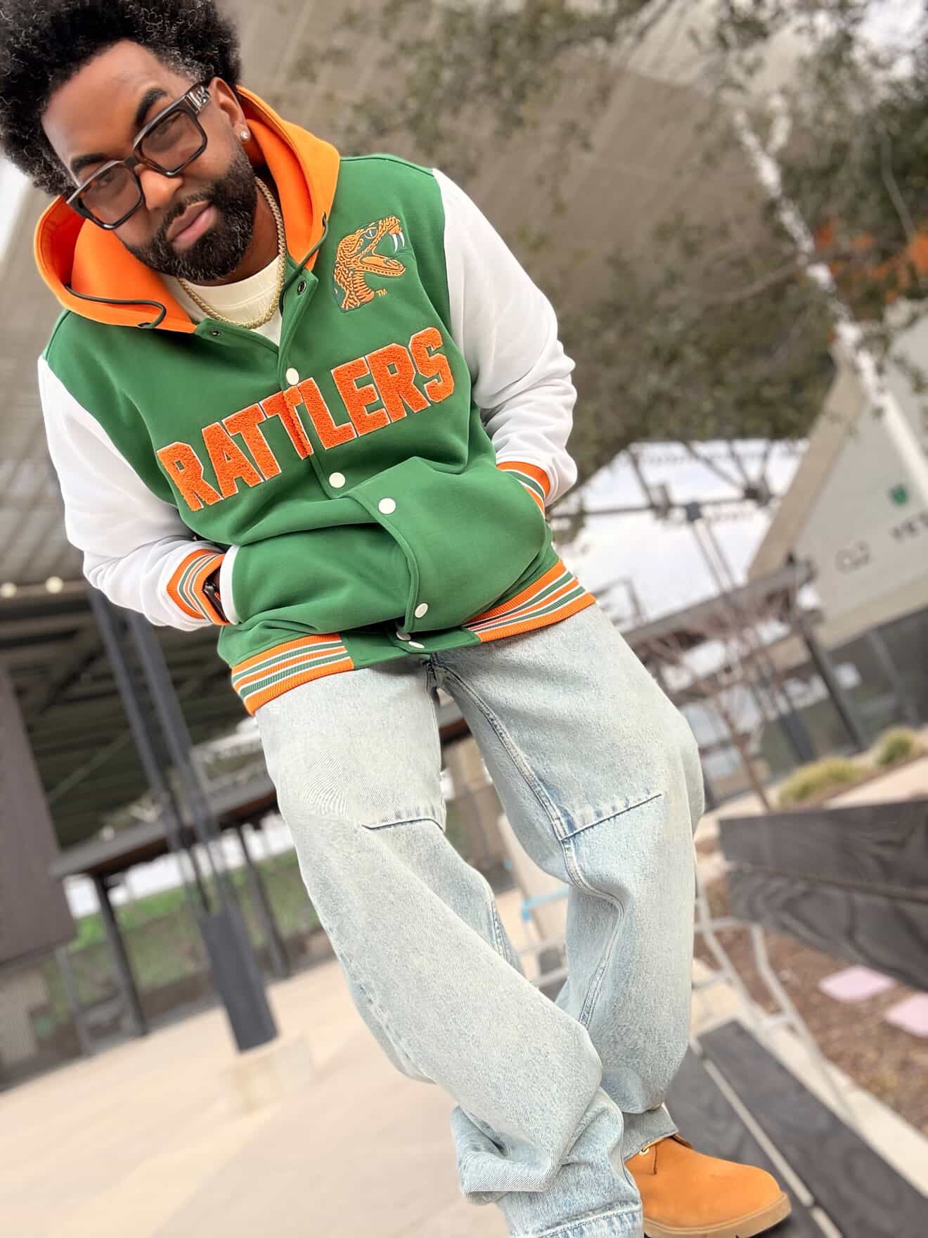 FAMU Green Fleece Jacket