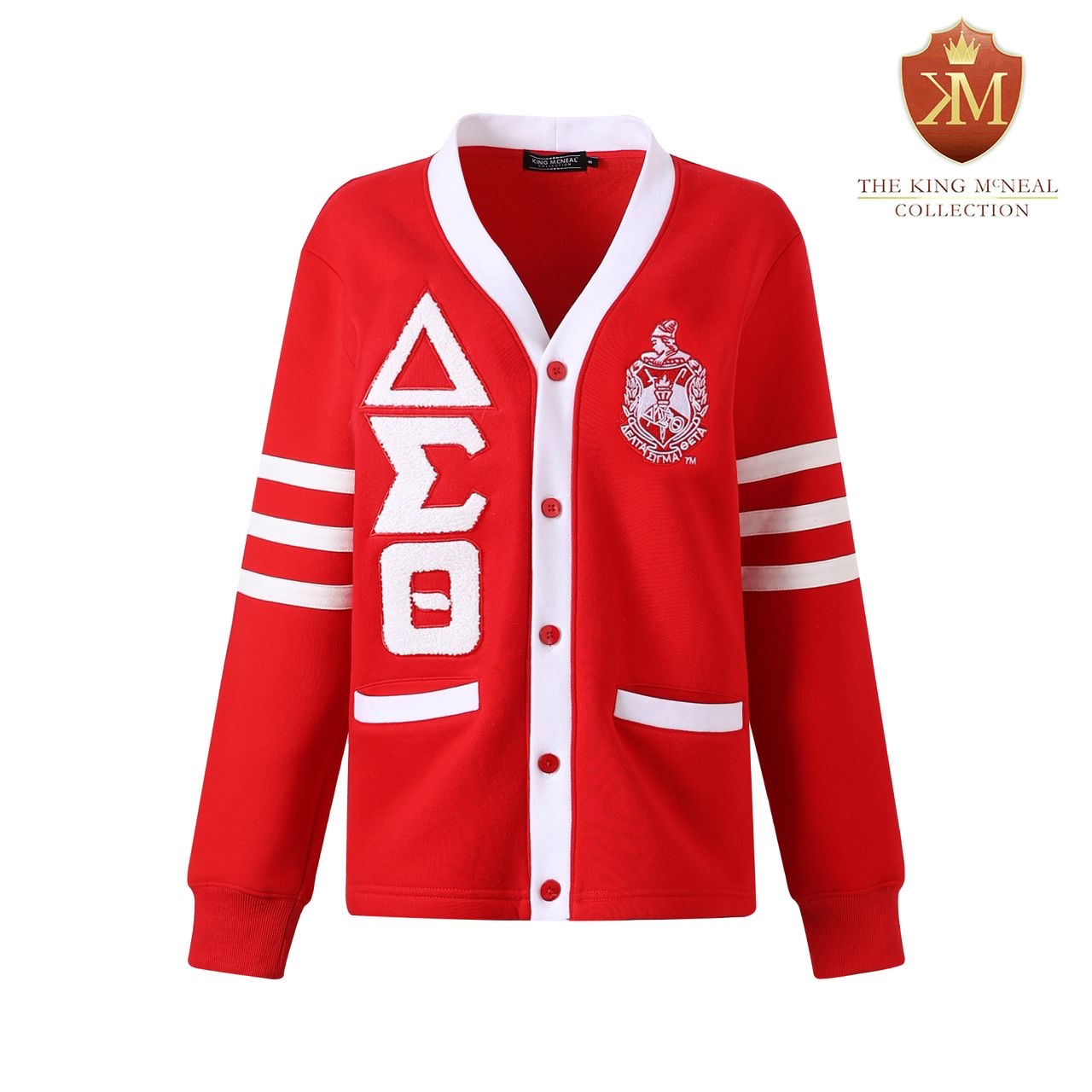 Delta Fleece Cardigan Unisex Fit