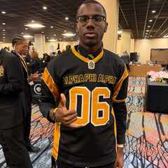 Alpha Black Football Jersey