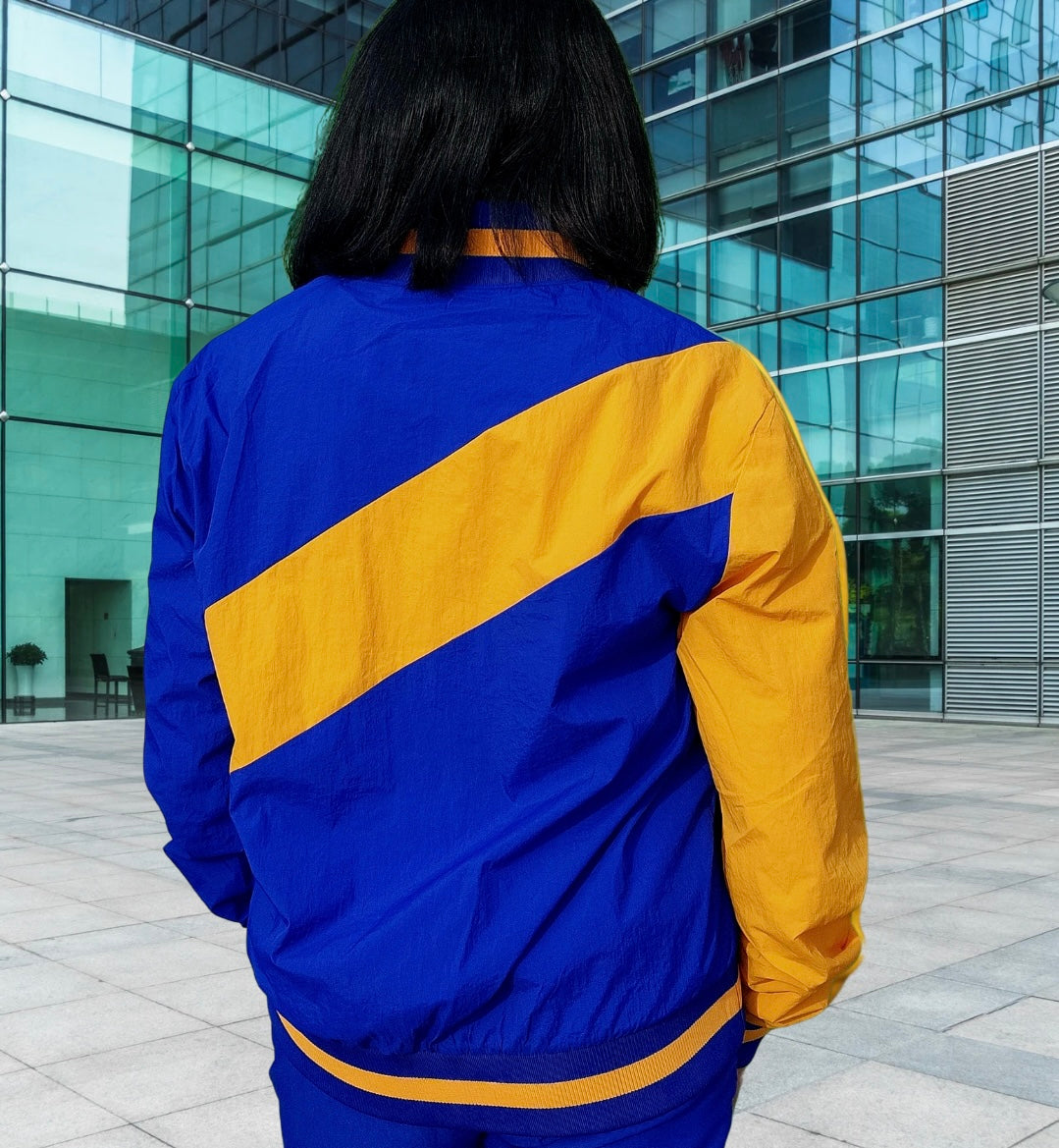 SGRho Full Zip Windbreaker Jacket Read Description