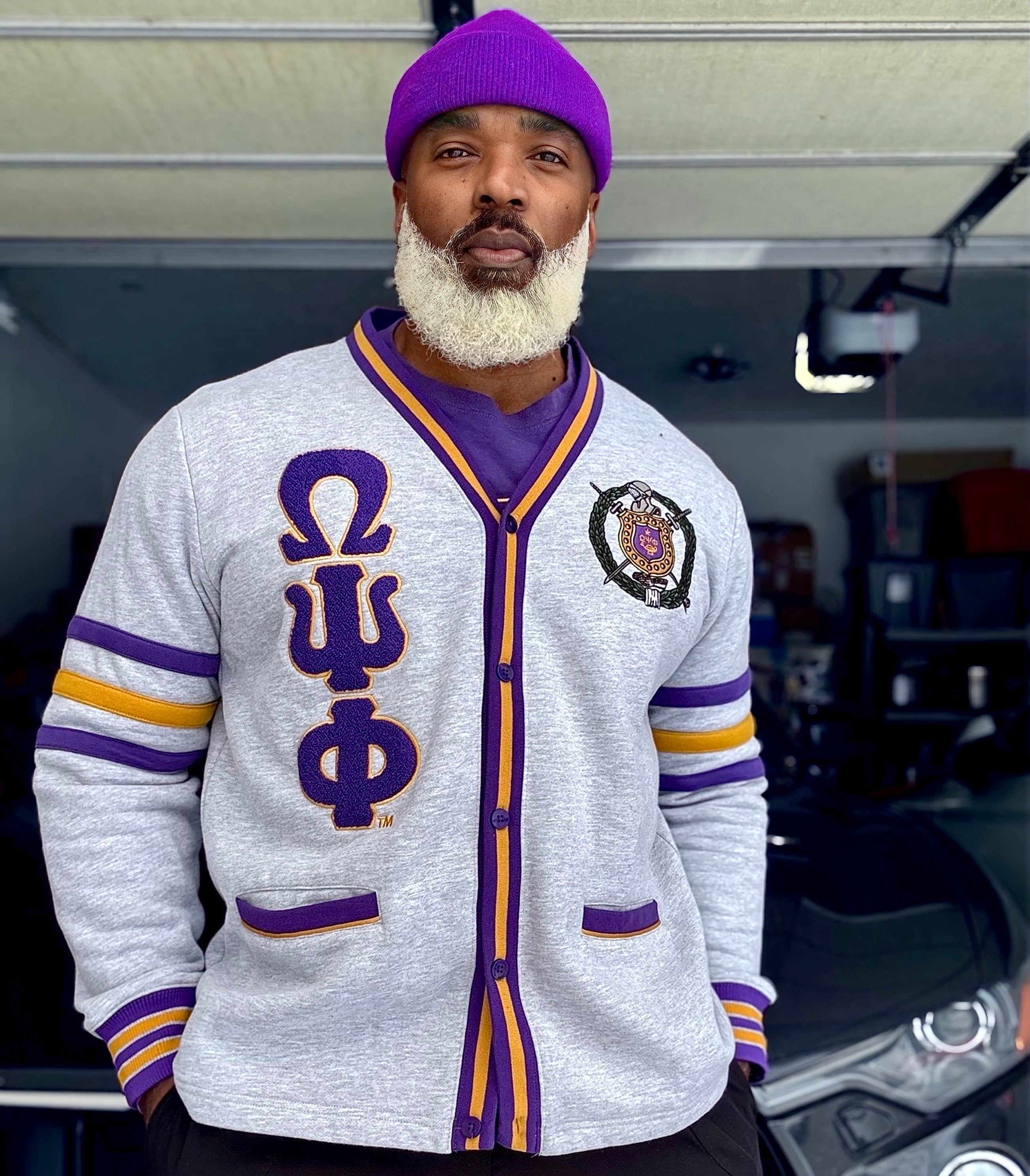 Omega Heather Grey Fleece Cardigan