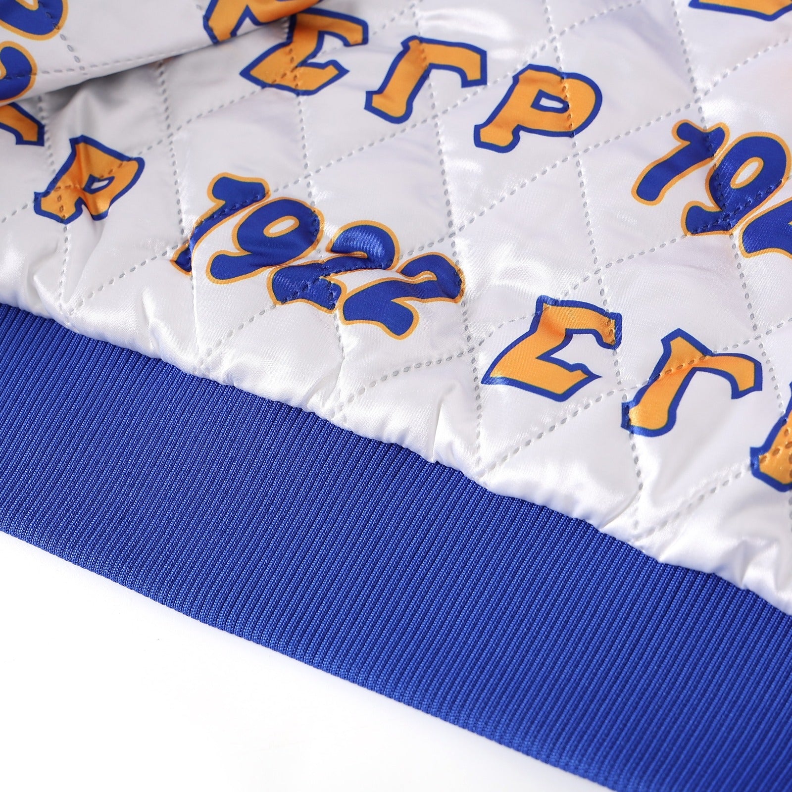 Sigma Gamma Rho Bomber Jacket Custom Lining