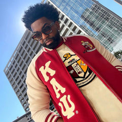 Kappa Krimson Varsity Fleece Jacket