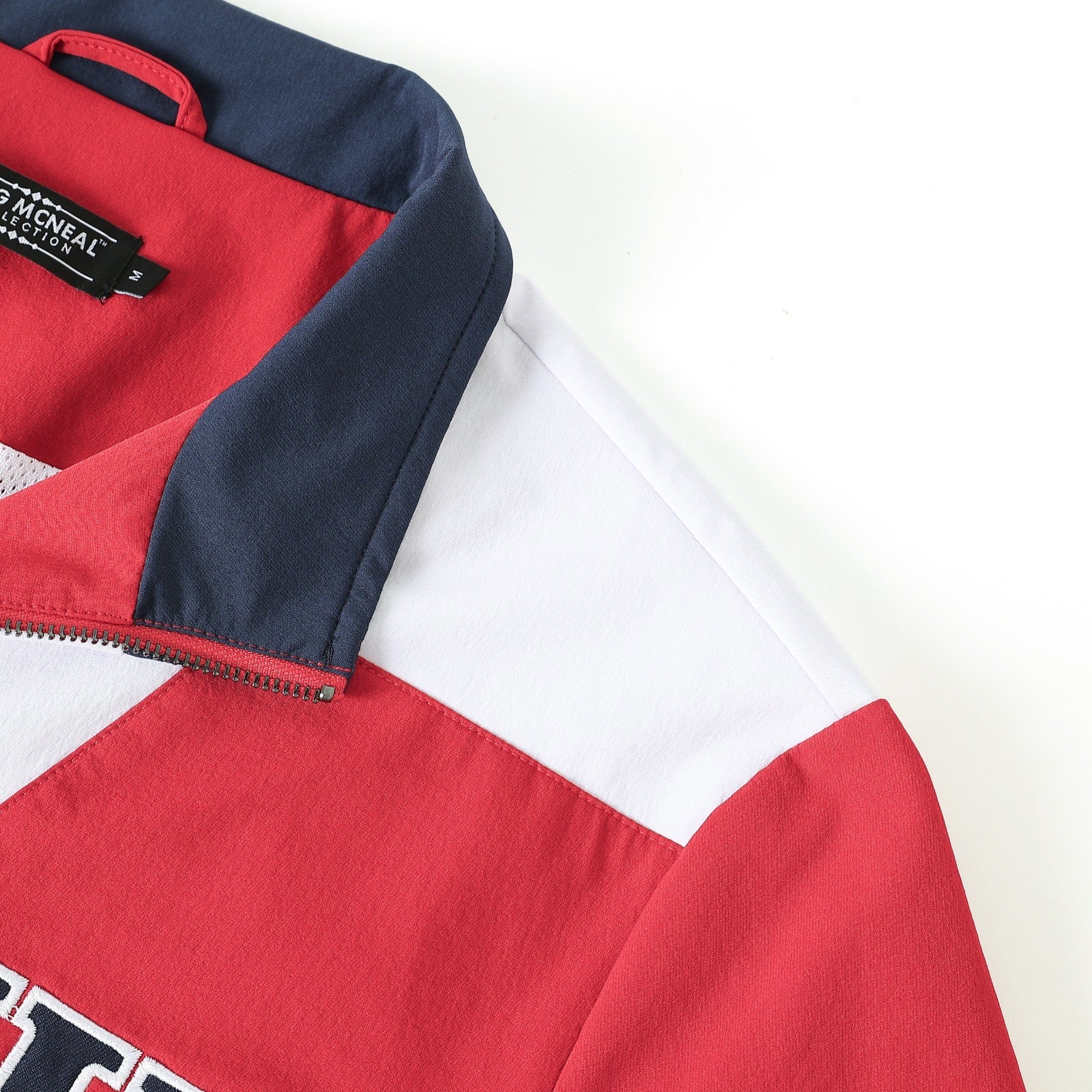 Howard University Blue Full Zip Windbreaker Tech
