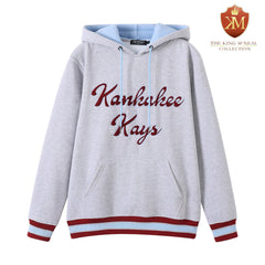 Kankakee Kays Grey Hooded Sweatshirt