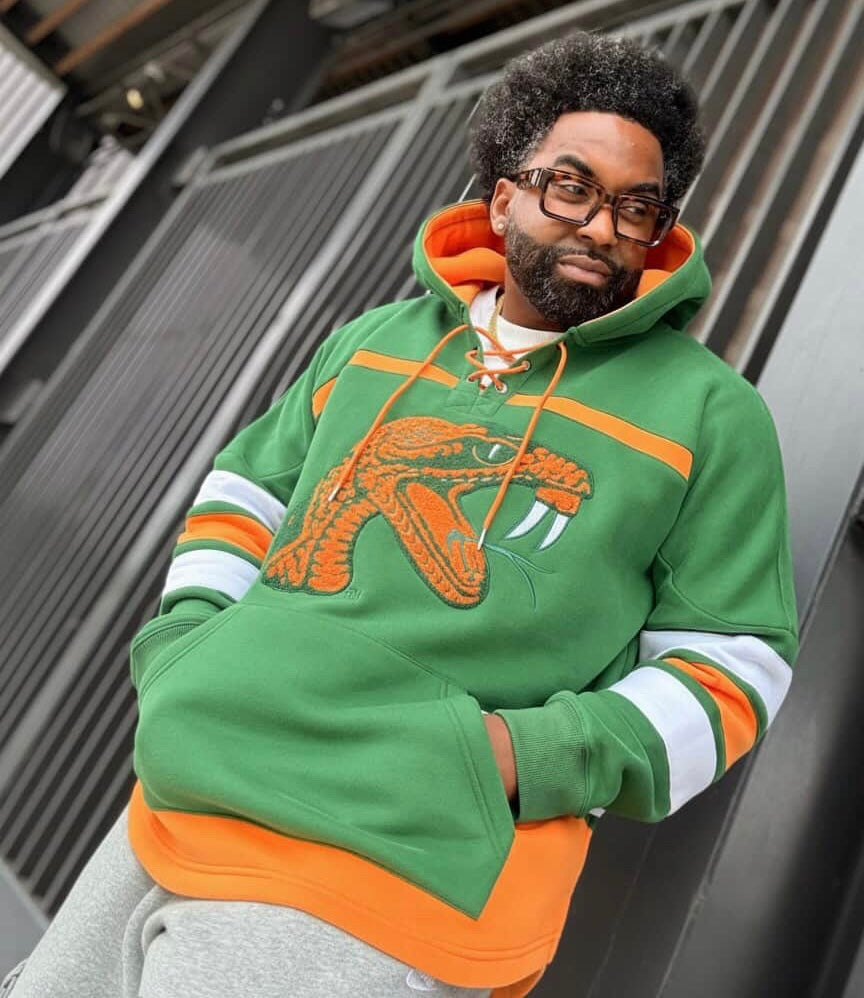 FAMU Green Hockey Hoodie