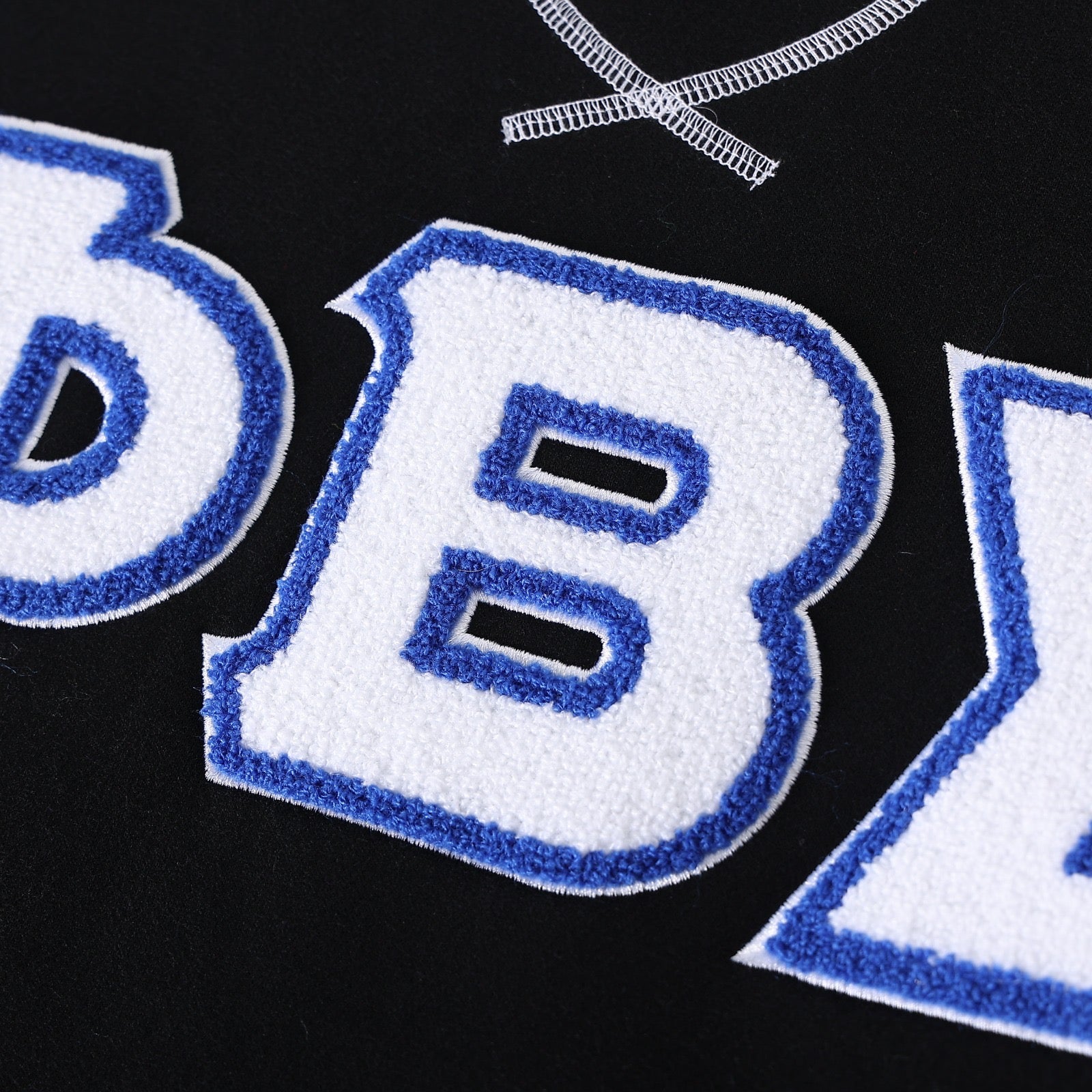 Phi Beta Sigma Black Chenille Crewneck sweatshirt