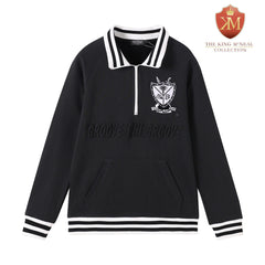 Groove Phi Groove Black Quarter Zip Sweatshirt