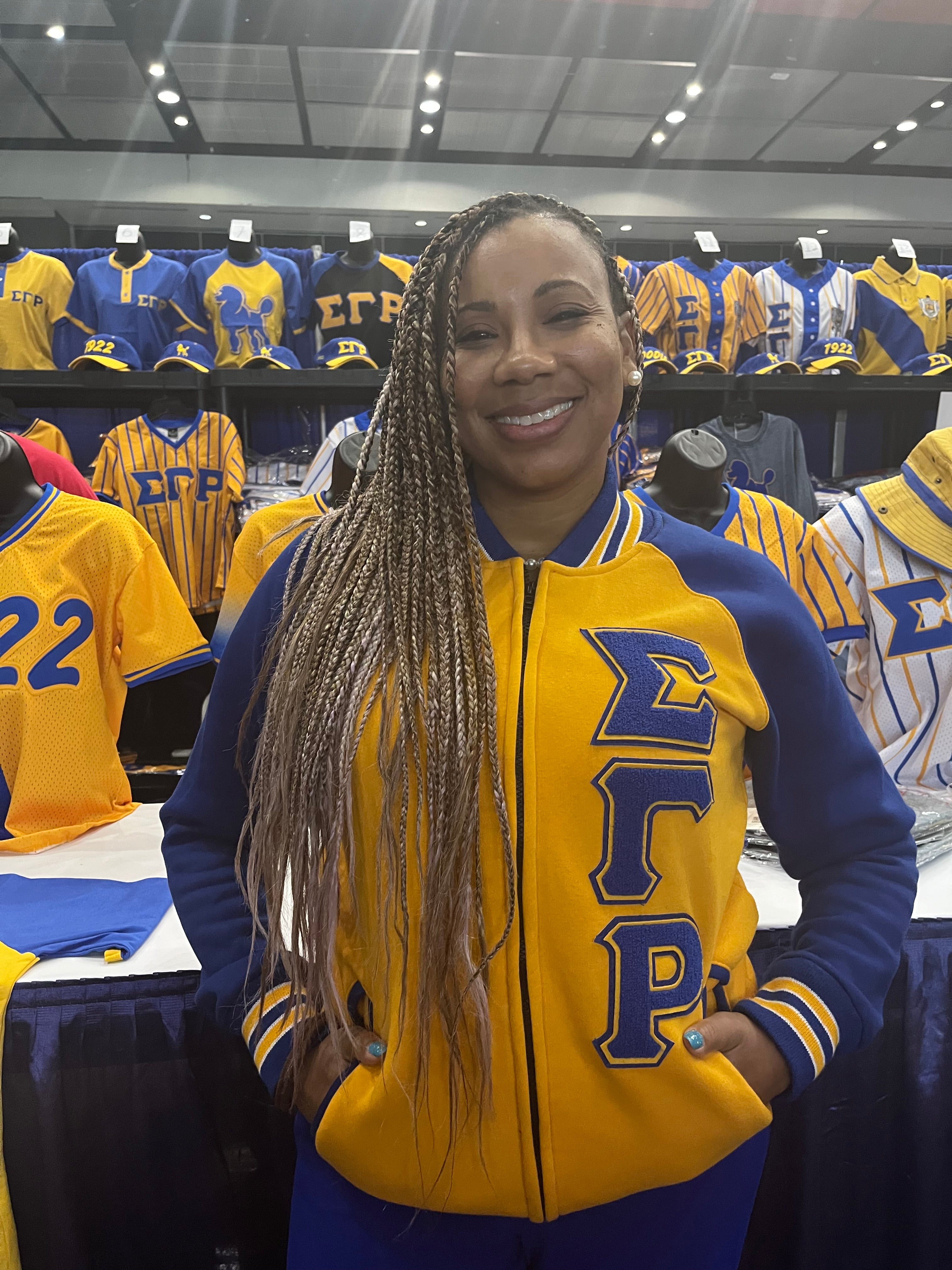 SGRho Fleece Varsity Jacket