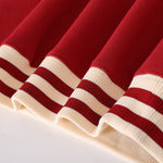 Delta Crimson Quarter Zip Sweatshirt Unisex
