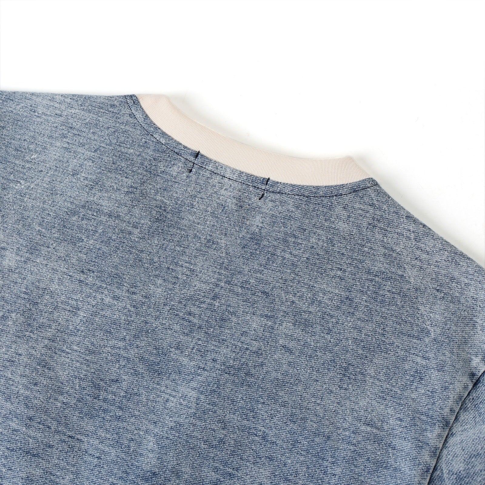 Delta Denim Cream Jersey Shirt
