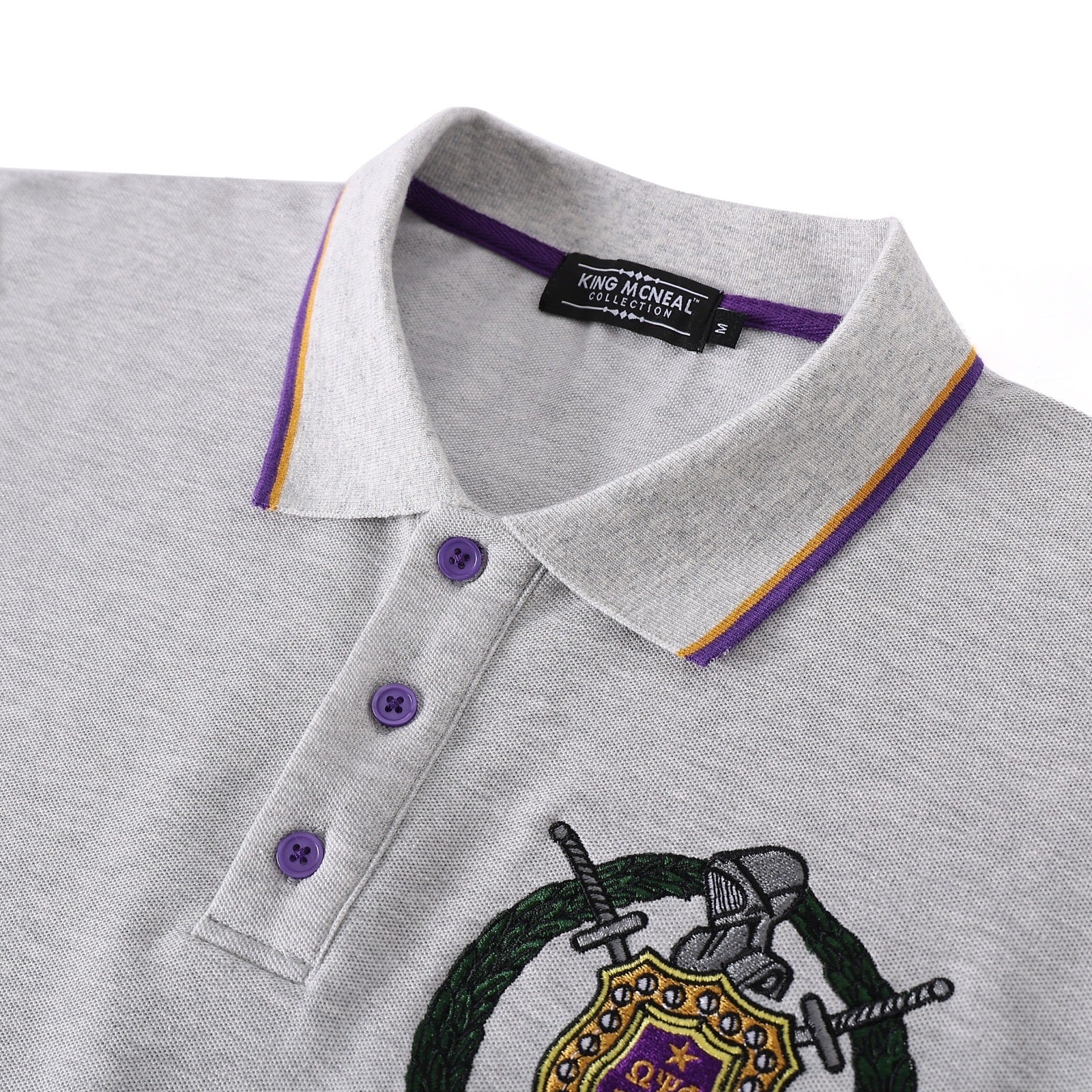 Omega Grey Premium Polo Shirt