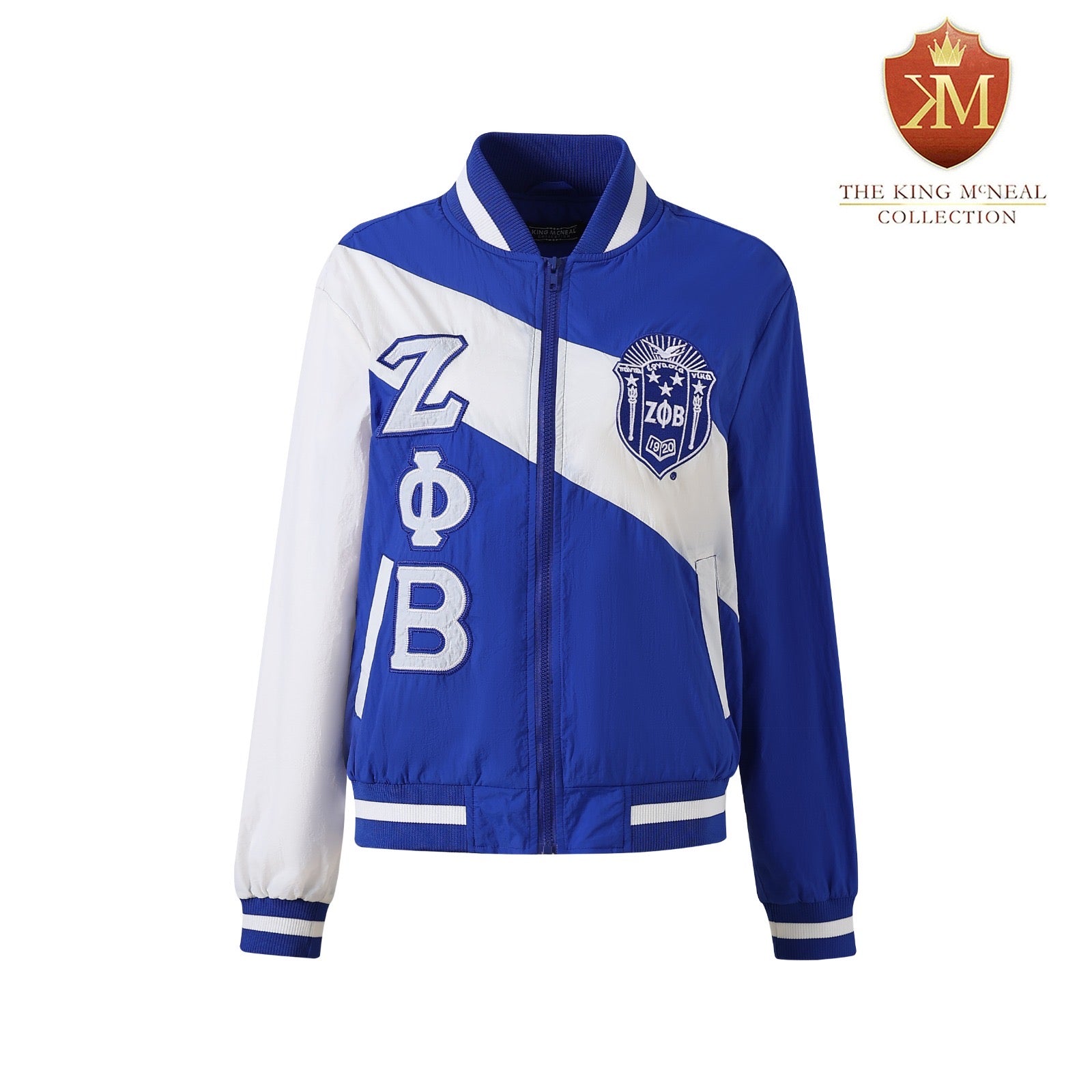 Zeta Full-Zip Windbreaker Jacket