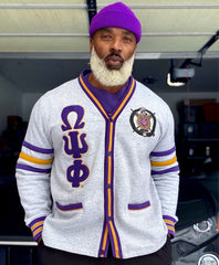 Omega Heather Grey Fleece Cardigan