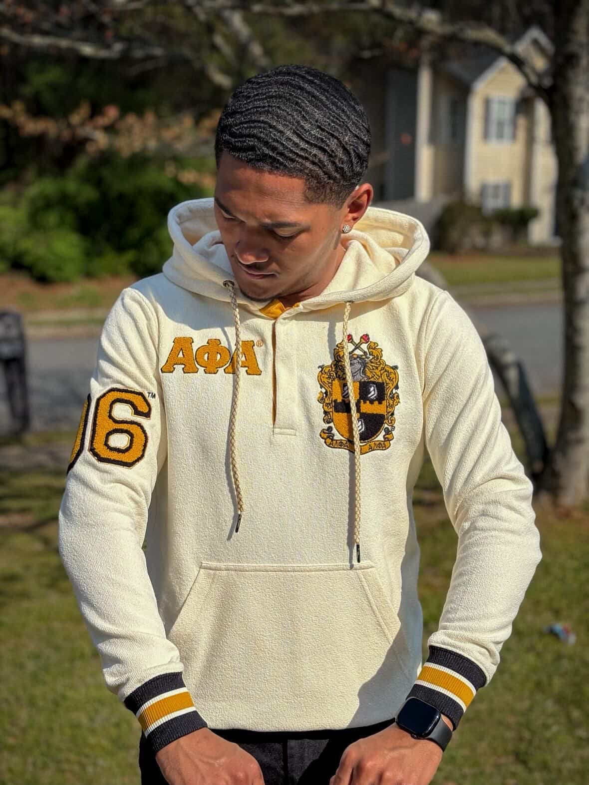Alpha Neutral Qtr Button-Up Hoodie