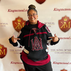 Alabama A&M Black Hockey Hoodie