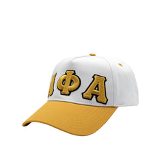 Alpha White Snapback Hat