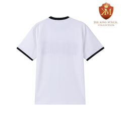 1906 White Premium Chenille Ringer Shirt