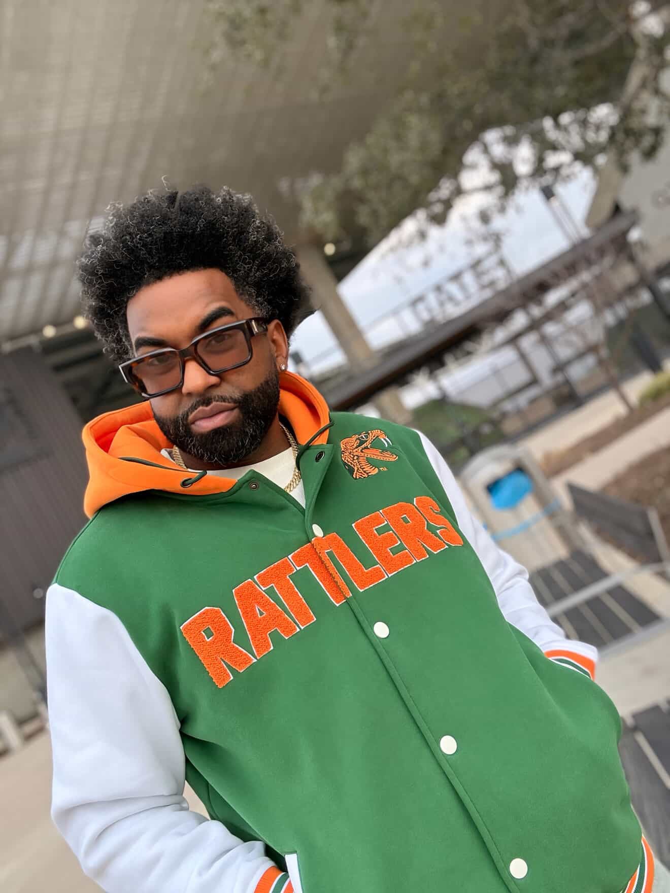 FAMU Green Fleece Jacket