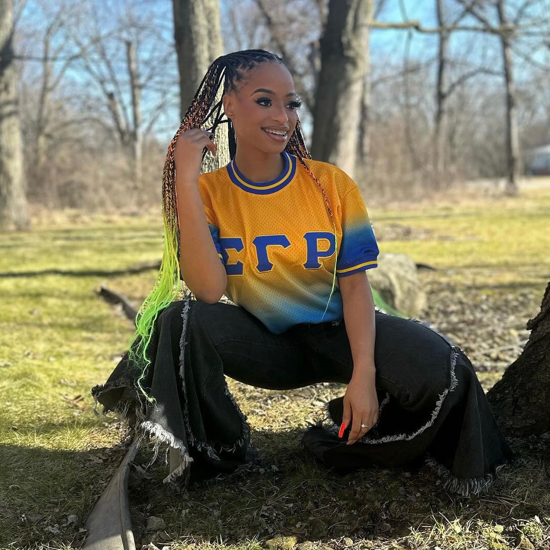 SGRho Faded Baseball Jersey