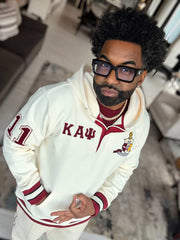 Kappa Alpha Psi Neutral Qtr Button-Up Hoodie