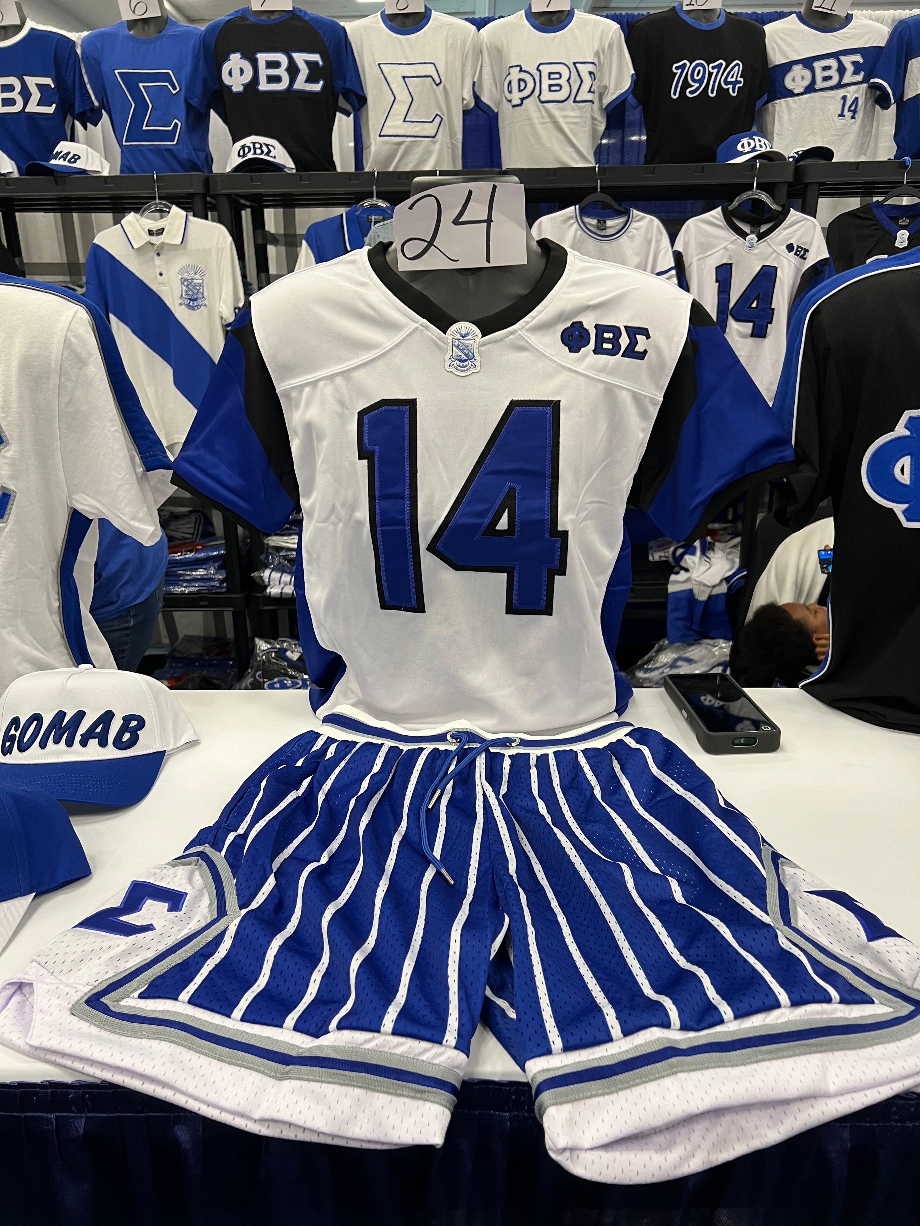 Sigma White Football Jersey
