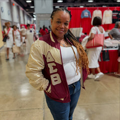 Delta Crimson Full Zip Windbreaker Jacket