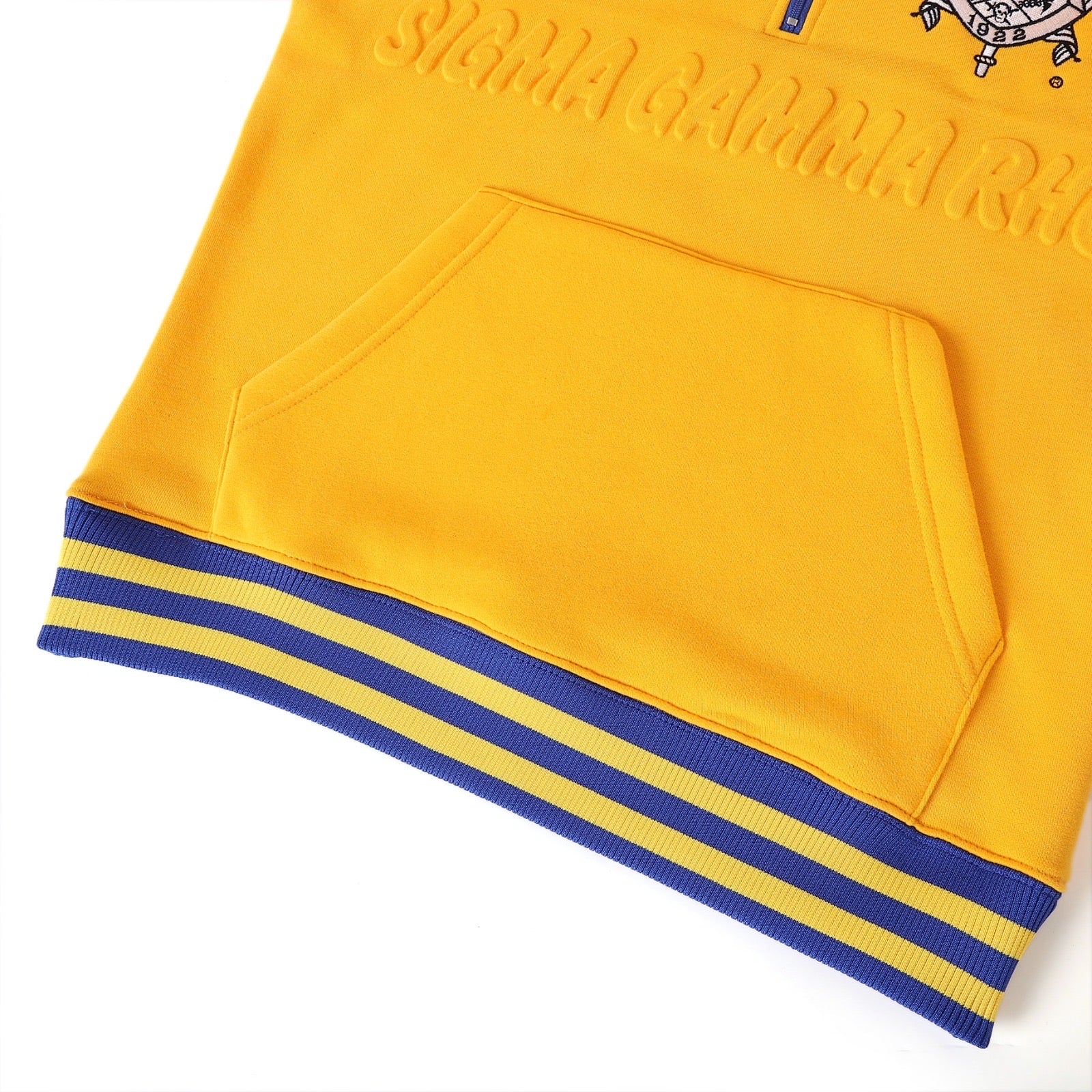 SGRho Gold Quarter Zip Sweatshirt Unisex