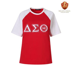 Delta Red Chenille Premium Raglan Shirt