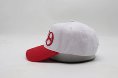 Delta White Snapback Hat