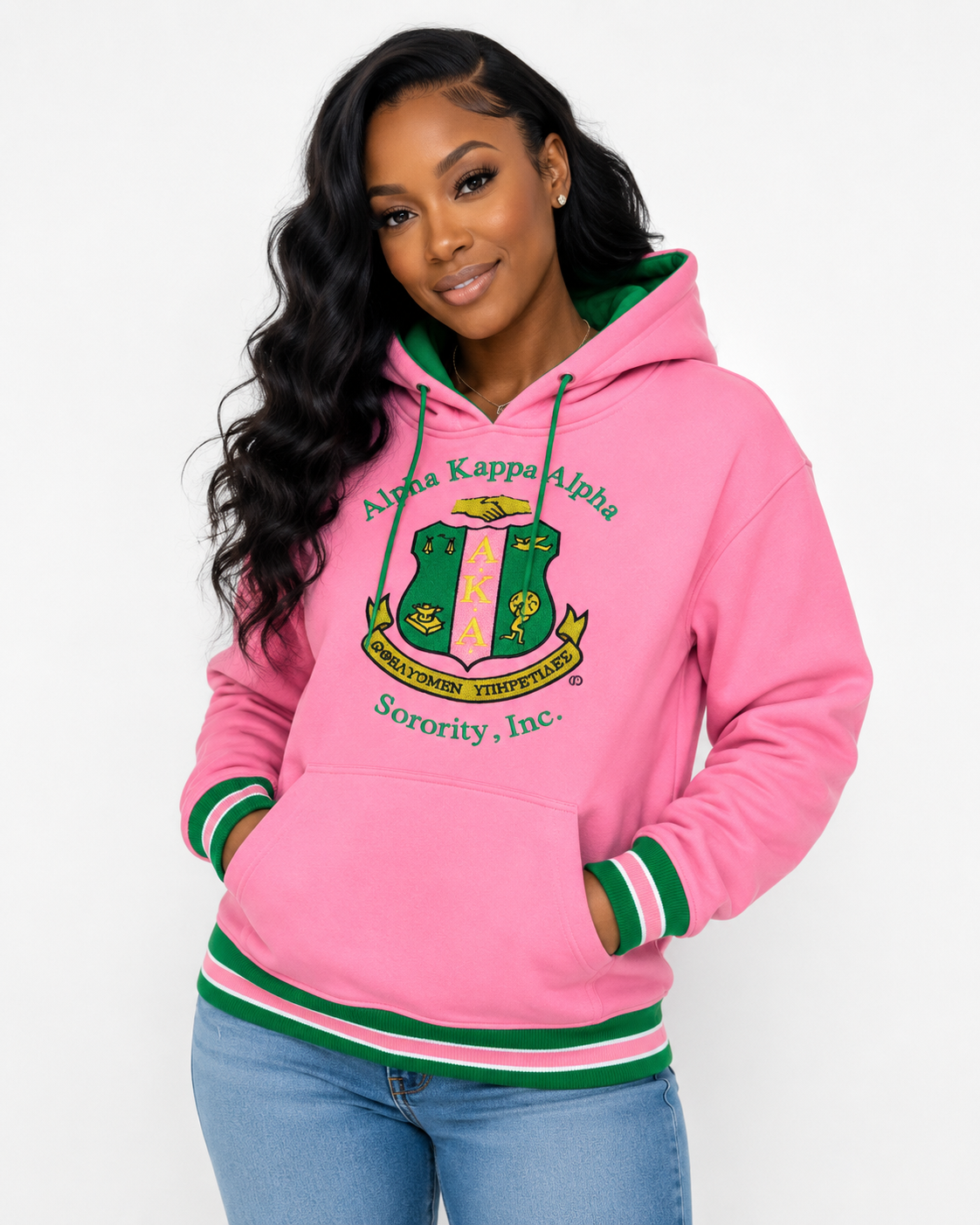 AKA Pink Prep Unisex Hoodie