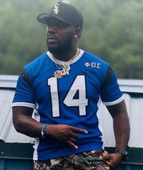 Sigma Blue Football Jersey
