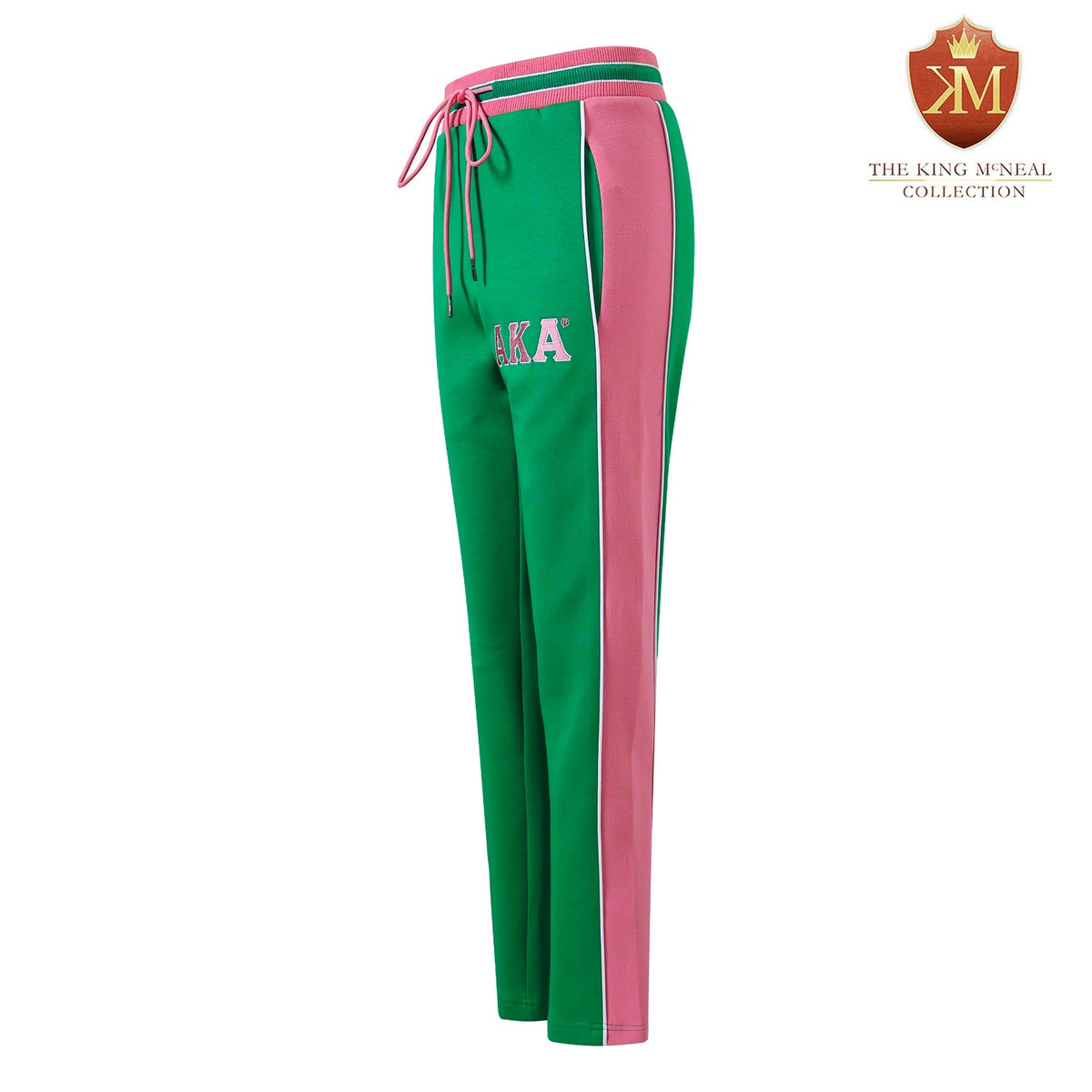 AKA Green Air Tech Fleece Warm Up Joggers