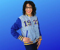 SGRho 1922 Denim Bomber Jacket