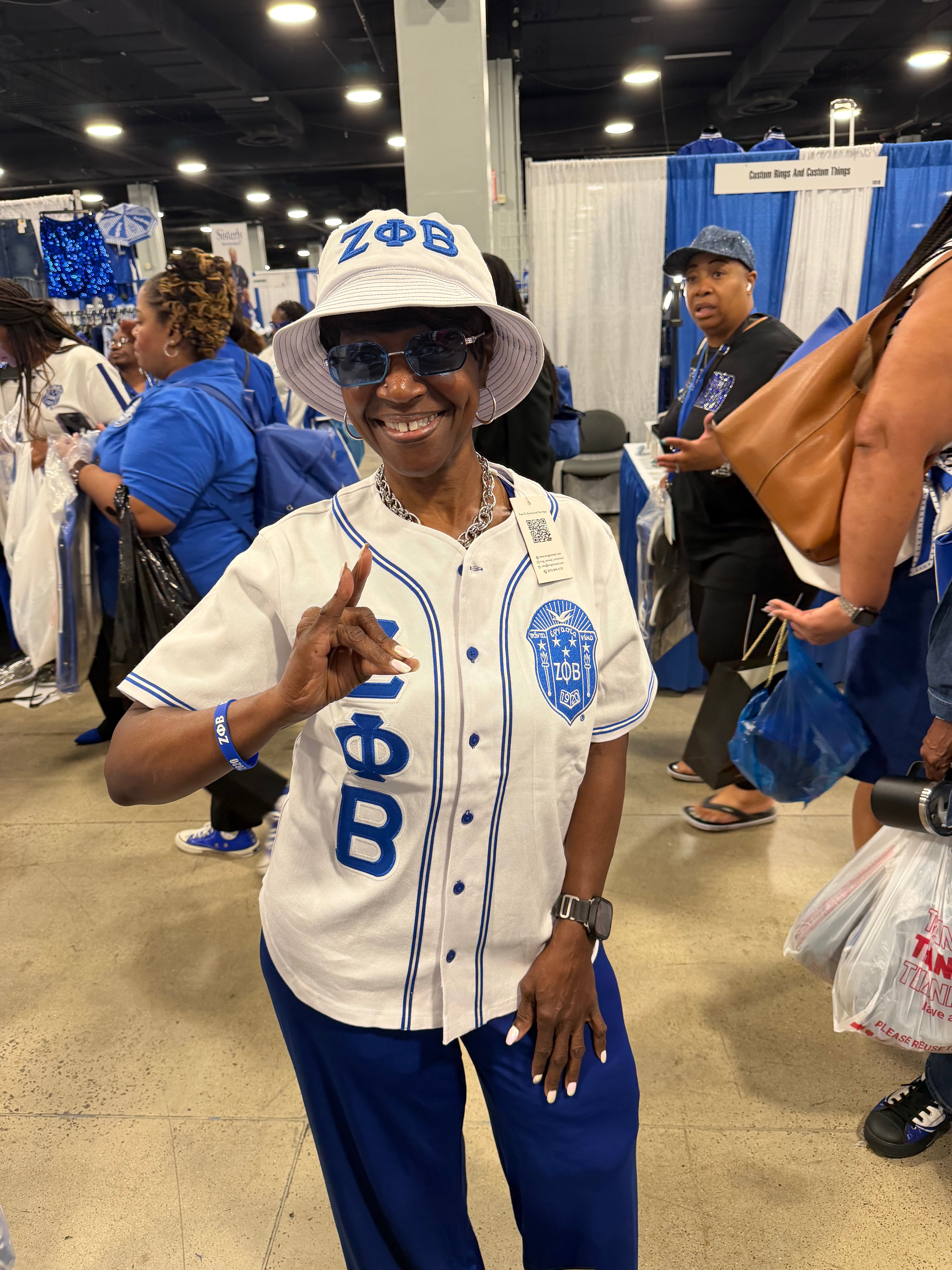 Zeta White Baseball Jersey