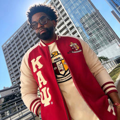 Kappa Krimson Varsity Fleece Jacket