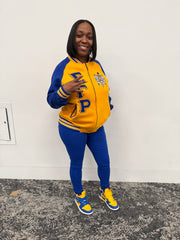 SGRho Fleece Varsity Jacket