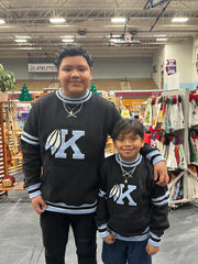 Kankakee Black Crewneck Sweatshirt