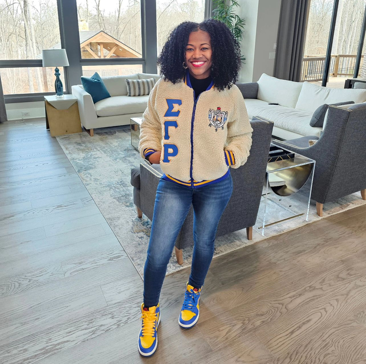 SGRho Sherpa Bomber Jacket