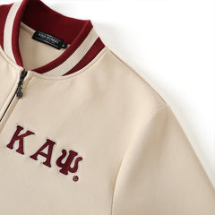 Kappa Cream Air Tech Fleece Warm Up Jacket